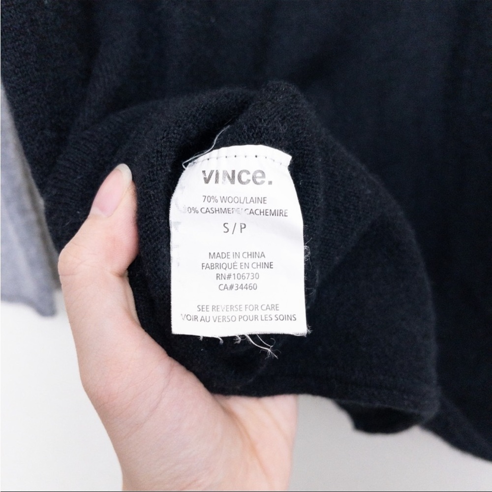 Vince Crewneck Wool Cashmere Sweater - Picture 5 of 5